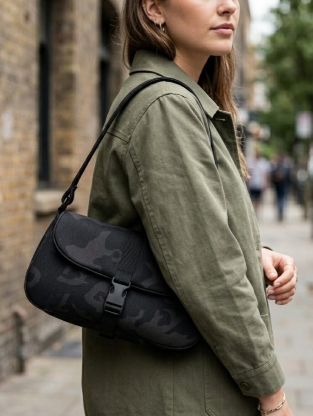 NEW! Vans Black Camo Bag & Change Pouch NWT